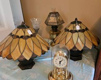 Stained glass lamps