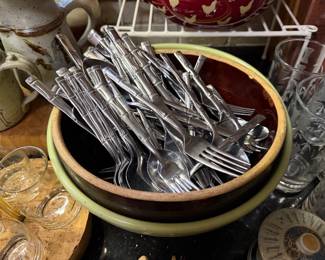 Reed & Barton Rebacraft Bamboo flatware 