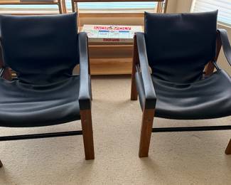 Pair of Atlanta safari chairs very good condition