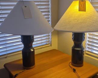 Haeger Vintage MCM lamps