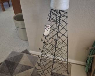 Antique General store Bag holder with string