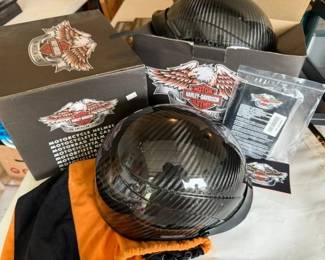 Helmets. 