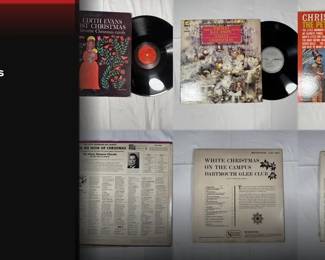 Vinyl LP Lot – Christmas Crooners | Bing Crosby, Dean Martin & Holiday Greats | 5 Records