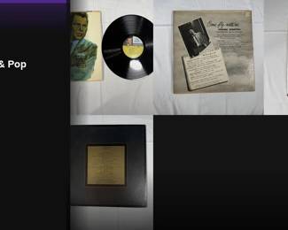  Vinyl LP Lot – Country Classics | Johnny Cash, Hank Williams & Nashville Greats | 6 Records