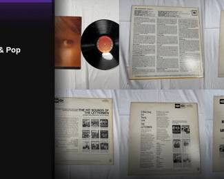 Vinyl LP Lot – Pop & Soft Rock | Neil Diamond, Barry Manilow & 1970s Pop Hits | 6 Records