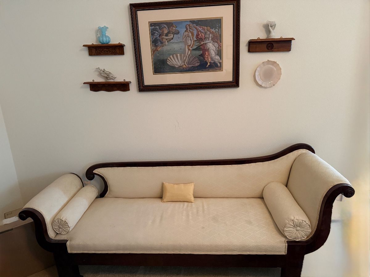 Empire Mahogany Sofa