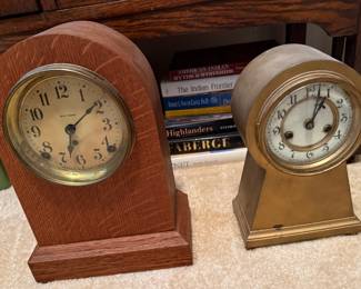 Mantel Clocks from Early 20th Century & history and art books