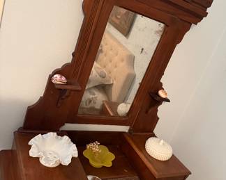 Victorian Dresser with Mirror