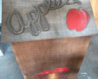 Vintage Wooden Storage for Apples 