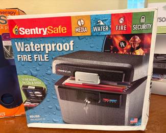 Sentry waterproof safe New in box