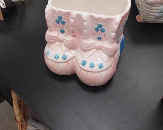 Cute planter for baby room