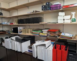 More office supplies