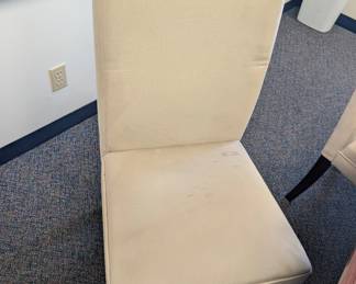 Conference room chair set of six sold with the table