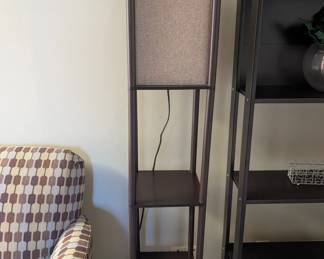 One of several small shelving units
