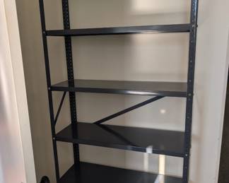 Another metal shelving unit