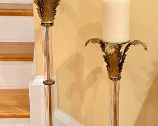 John Richards crystal candelabra