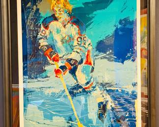 LeRoy Neiman "The Great Gretzky" Serigraph, Artist's Proof; signed
