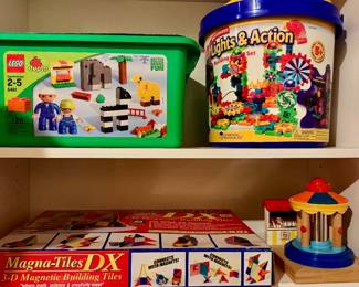 Toys and Games, including Magna-Tiles and Lego
