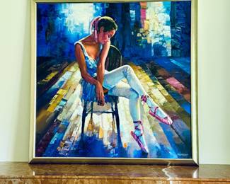 Howard Behrens (1933-2014); Oil on Canvas