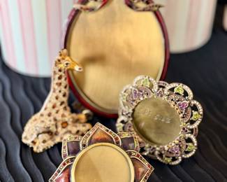 Jay Strongwater trinkets and decor