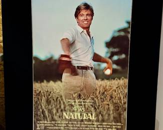"The Natural" framed poster