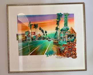 Daniel Authouart; "East of Eden"; signed and numbered