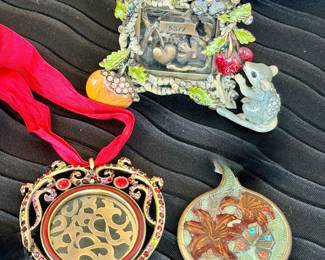 Jay Strongwater frames and trinkets