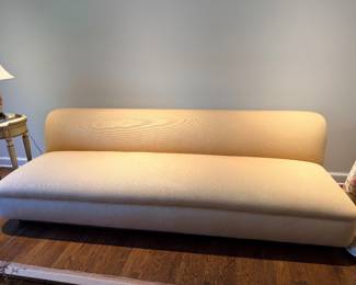 Mid Century Sofa attributed to Milo Baughman.  Donghia fabric.