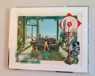 Daniel Authouart;"The Thriller"; signed and numbered;