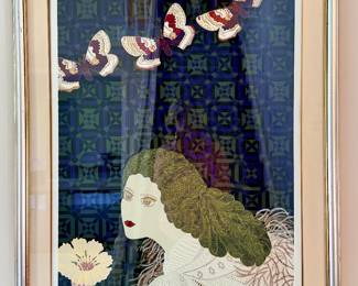 Daniele Akmen "Papillon"; signed and numbered; artist proof