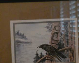 POWER OF THE RAVEN Sue Coleman signed