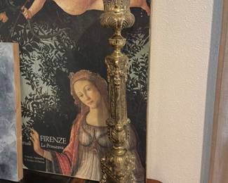 Brass candlestick