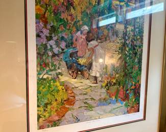 Sign & Number 60/450 Sotirin~ Corzo UNDer the vines prof matted