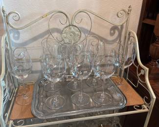Set of 8 Wine glasses