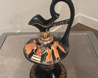 Painted Greek jug