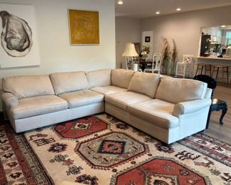 Large area wool rug 10x14