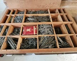 Box of Screws and Nails