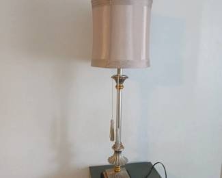Metal And Wood Decorative Lamp