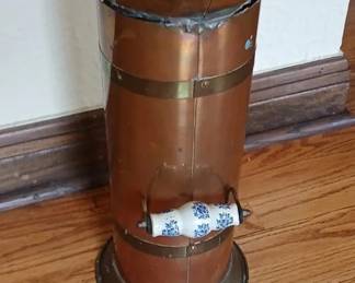 Vintage 5KAN Copper Coal Scuttle