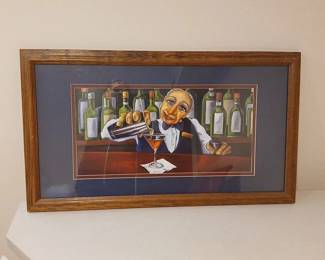 Jack The Bartender Print by Will Rafuse