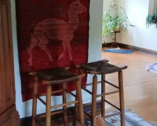 Southwest Vibe Stools Rug Tapestry
