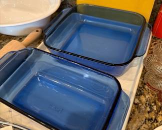 Blue Anchor Hocking casseroles