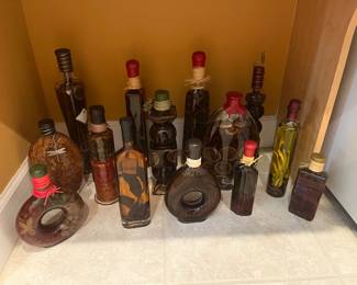 Decorative bottles of oil starting at $6