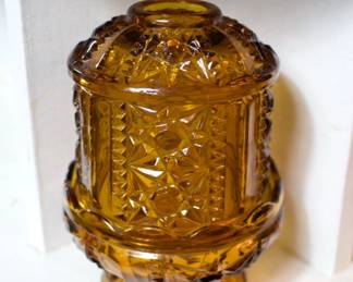 Indiana Glass Fairy Lamp