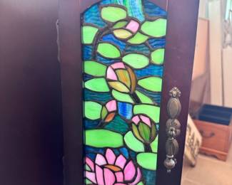 Stained Glass Jewelry Cabinet