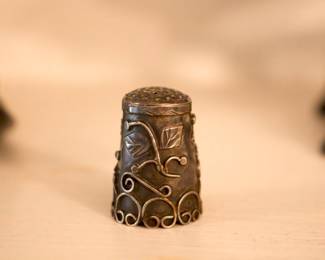 Sterling Thimble