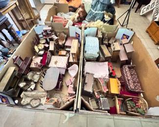 Assorted Dollhouse Furniture