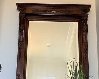 French renaissance mirror 42WX54 3/4 H