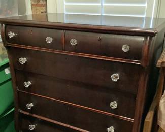 Antique dresser 22D x 41.5 W x 47 H