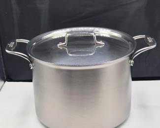 AllClad 12Qt Stainless Steel Stock Pot
